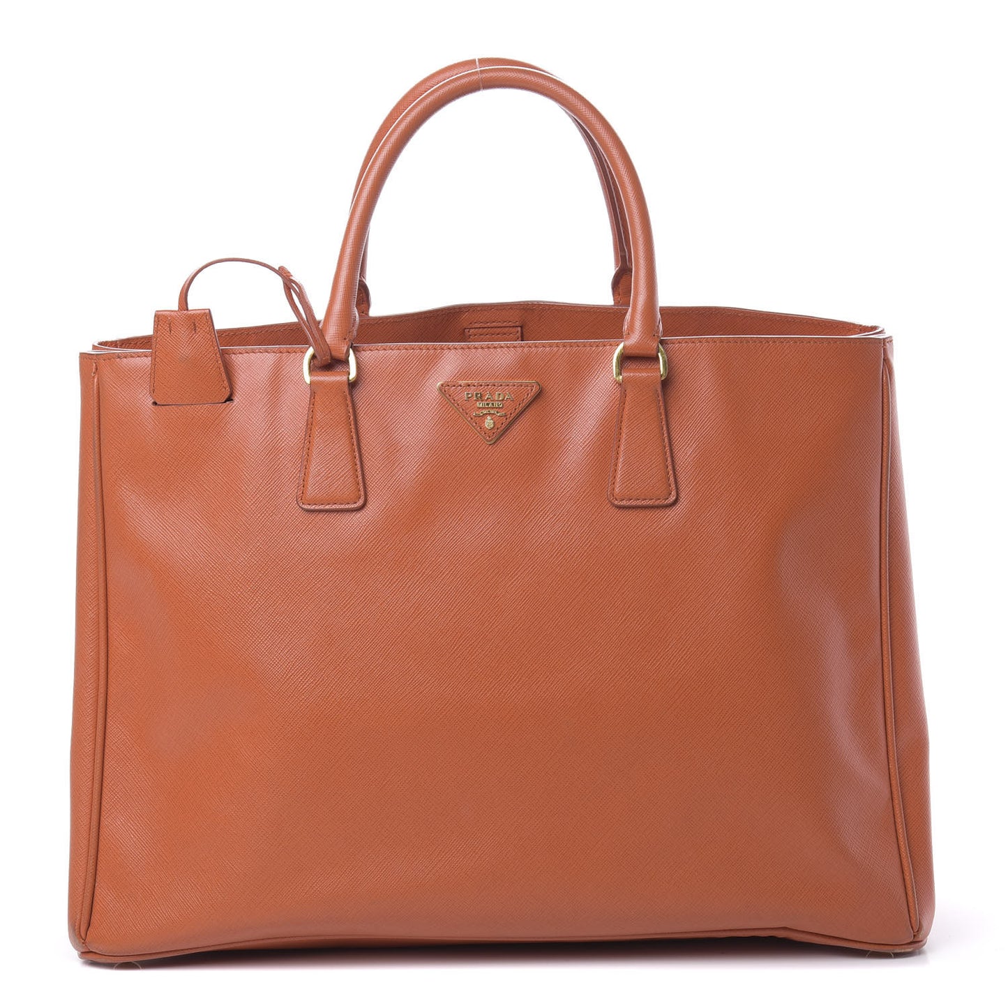 Saffiano Lux Extra Large Tote Papaya