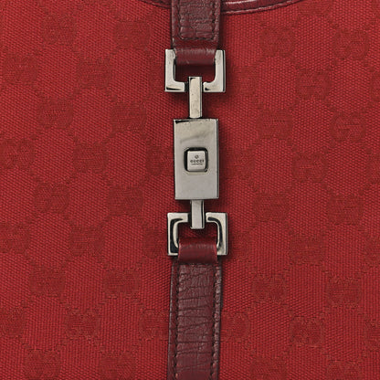 Gucci Monogram Small Bardot Bag Red 8 of 13