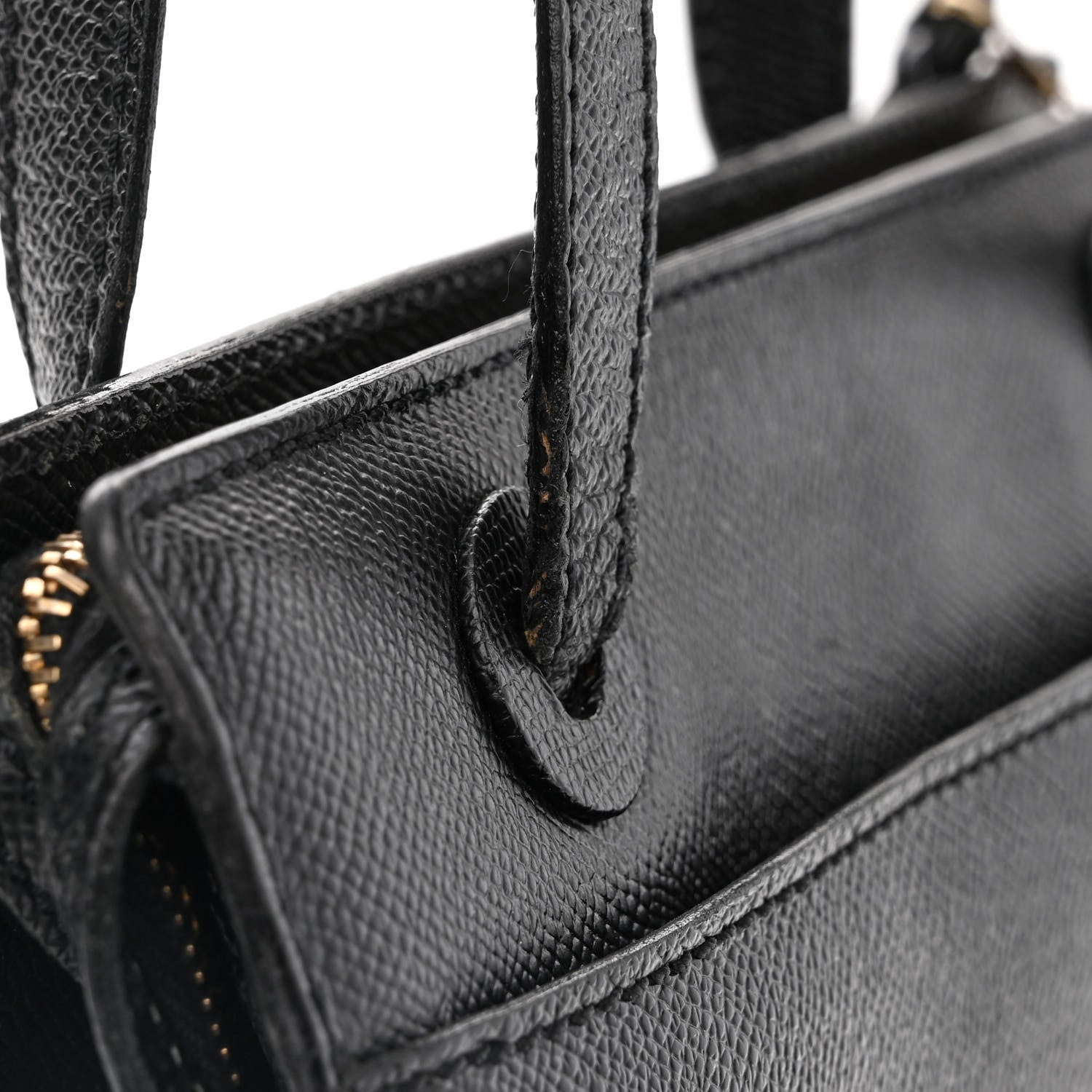 Chanel Grained Calfskin Shoulder Bag Black 12 of 15