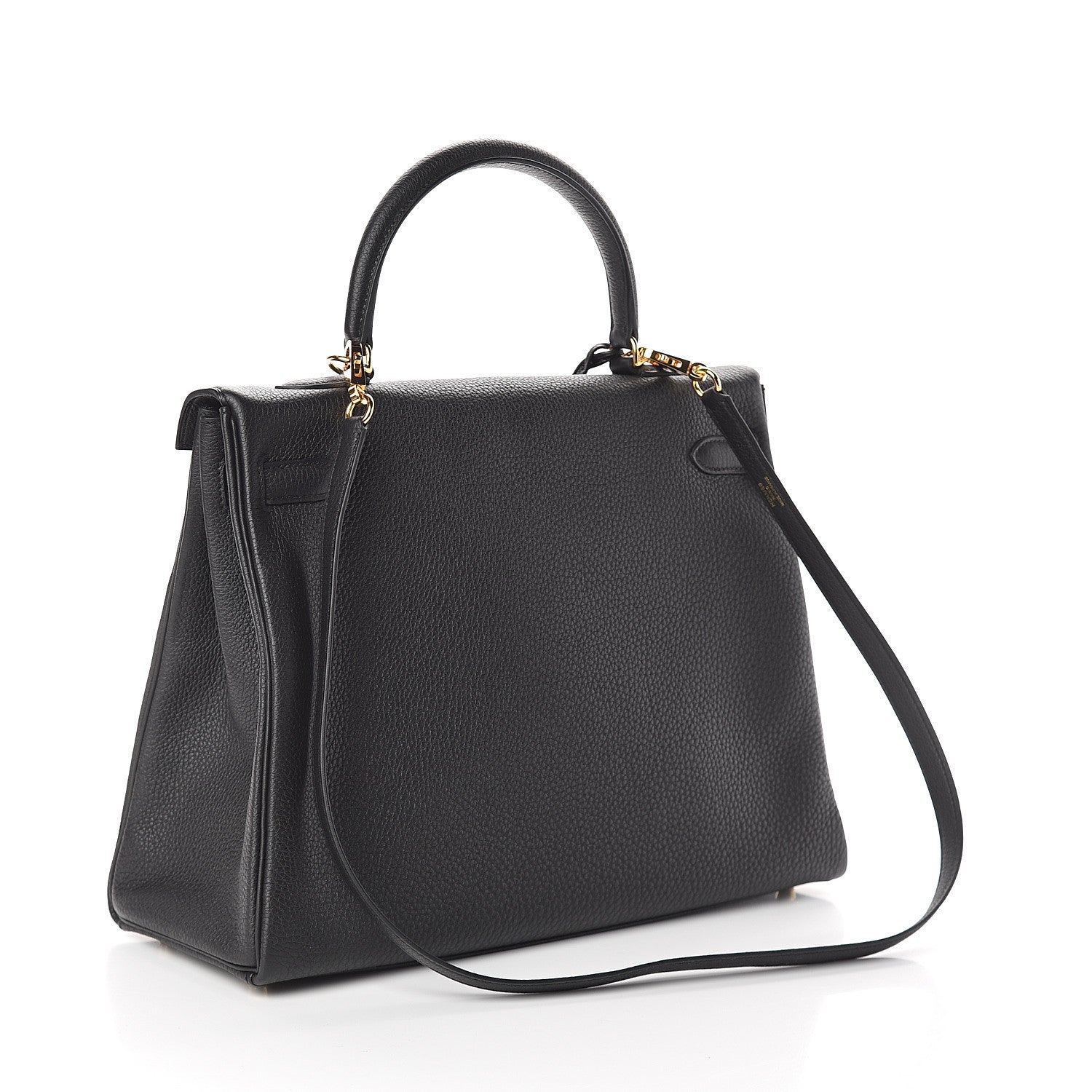 Hermes Togo Kelly Retourne 35 Black 2 of 33