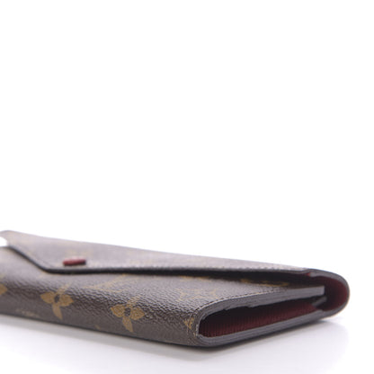 Louis Vuitton Monogram Josephine Wallet Red 6 of 9