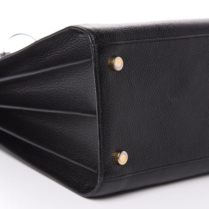 Saint Laurent Grained Calfskin Large Sac De Jour Carryall Black 8 of 13