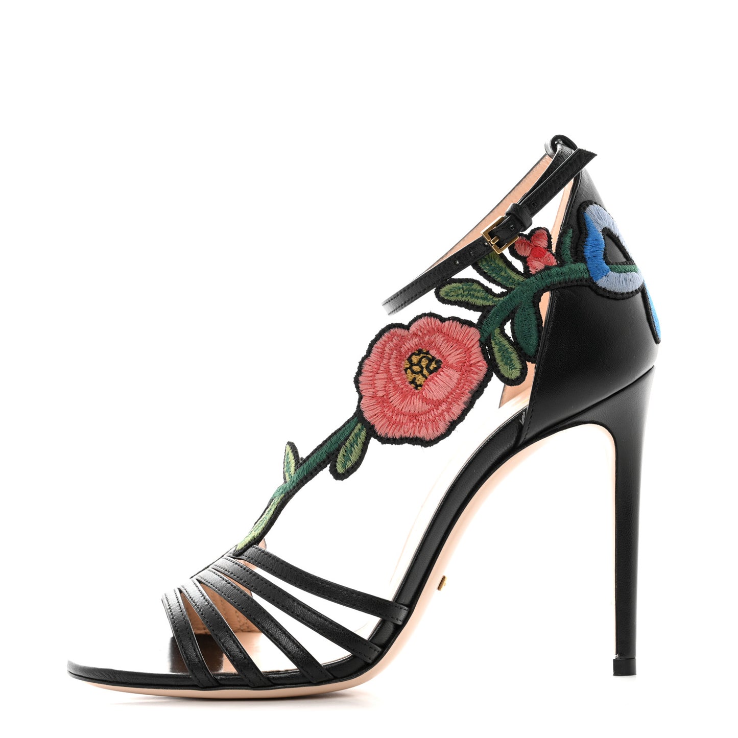 Malaga Kid Ophelia High Heel Sandals 37.5 Black