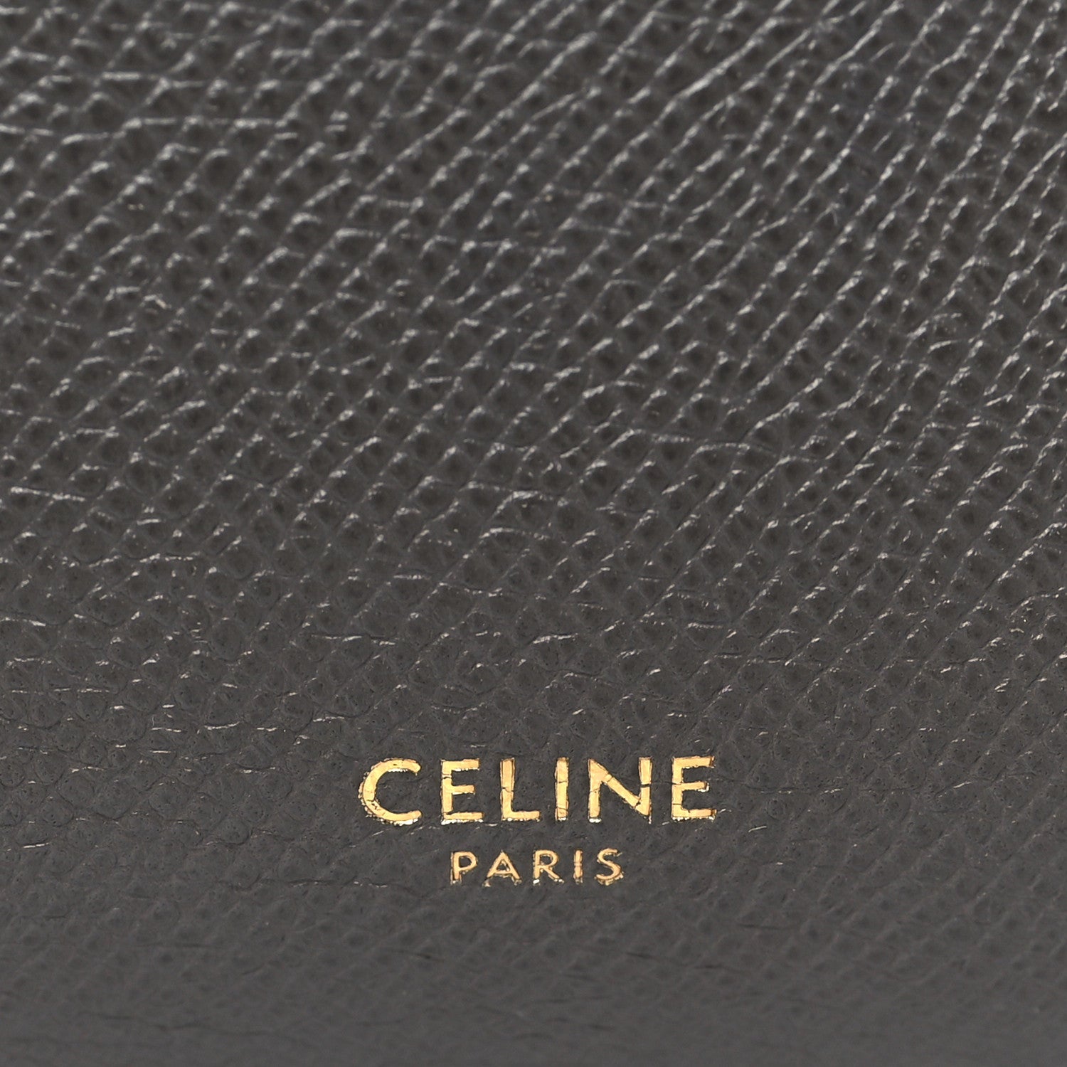 Celine Grained Calfskin Micro Belt Bag Grey 6 of 13