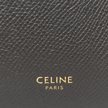 Celine Grained Calfskin Micro Belt Bag Grey 6 of 13