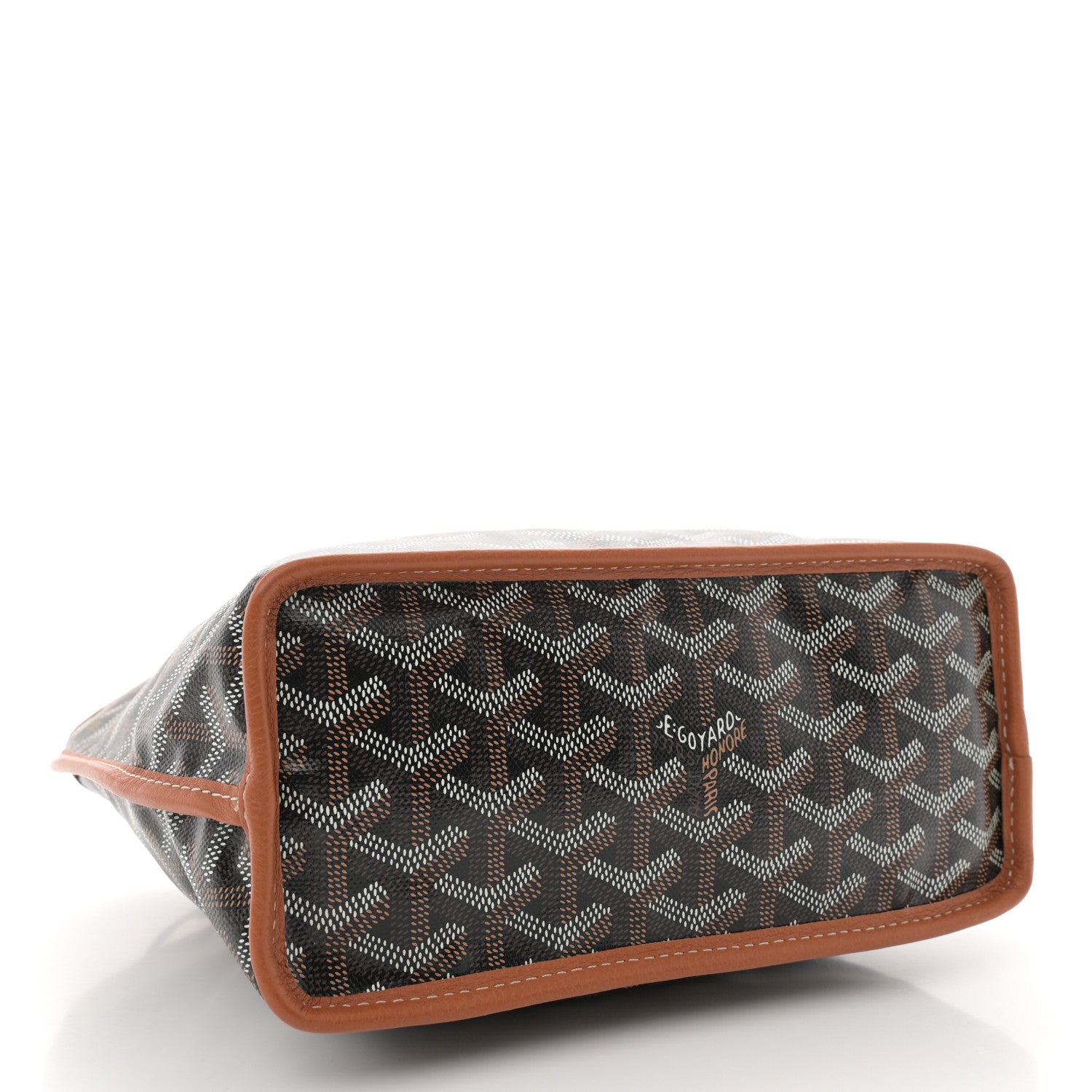 Goyard Goyardine Reversible Mini Anjou Black Gold 7 of 17