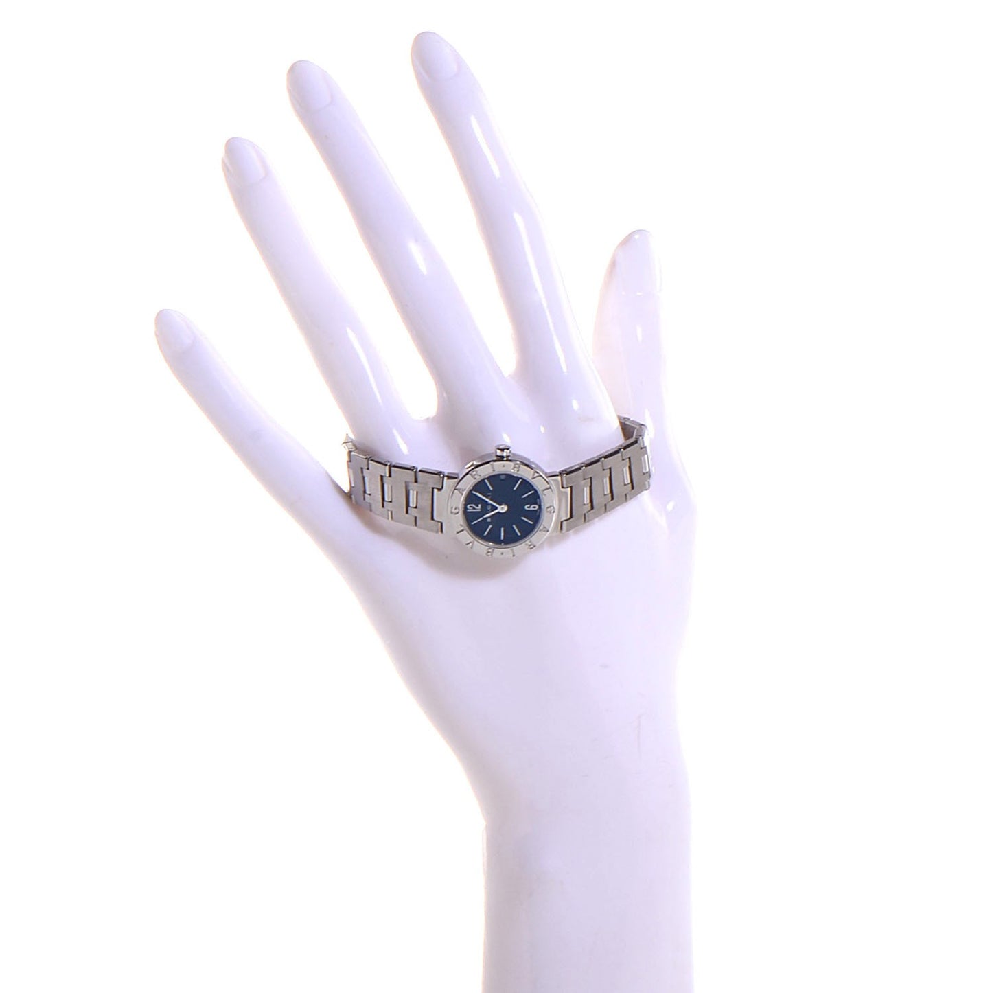 Stainless Steel 23mm Quartz Watch Blue