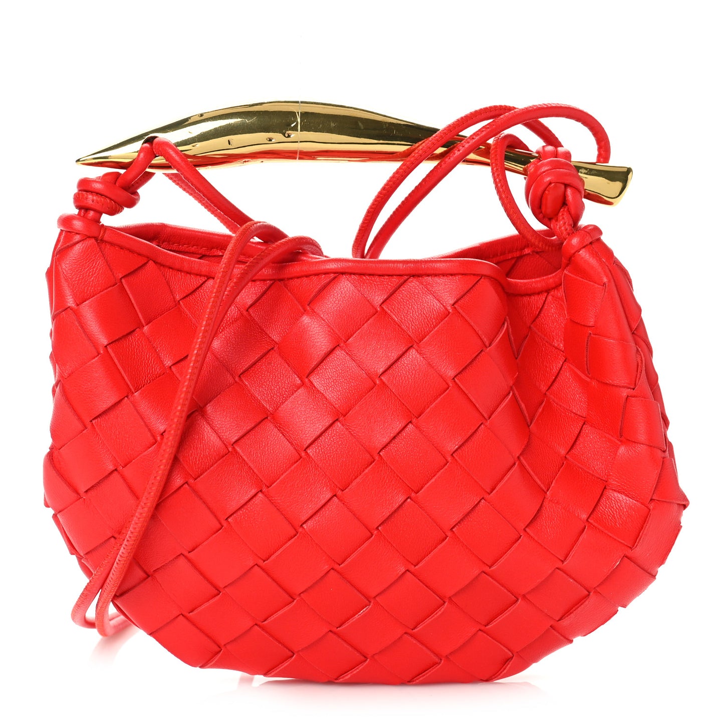 Nappa Intrecciato Mini Sardine Bag Vernis