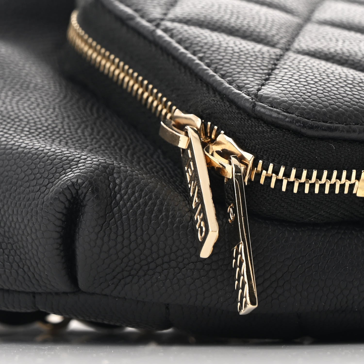 Chanel Caviar Quilted Business Affinity Waist Belt Bag Black 9 of 10