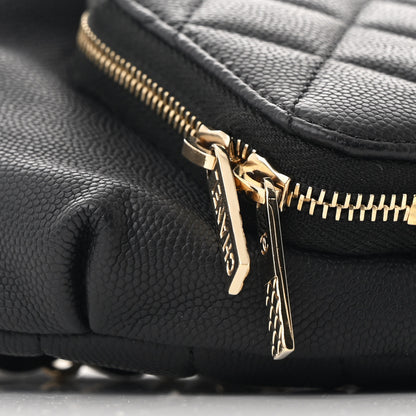 Chanel Caviar Quilted Business Affinity Waist Belt Bag Black 9 of 10