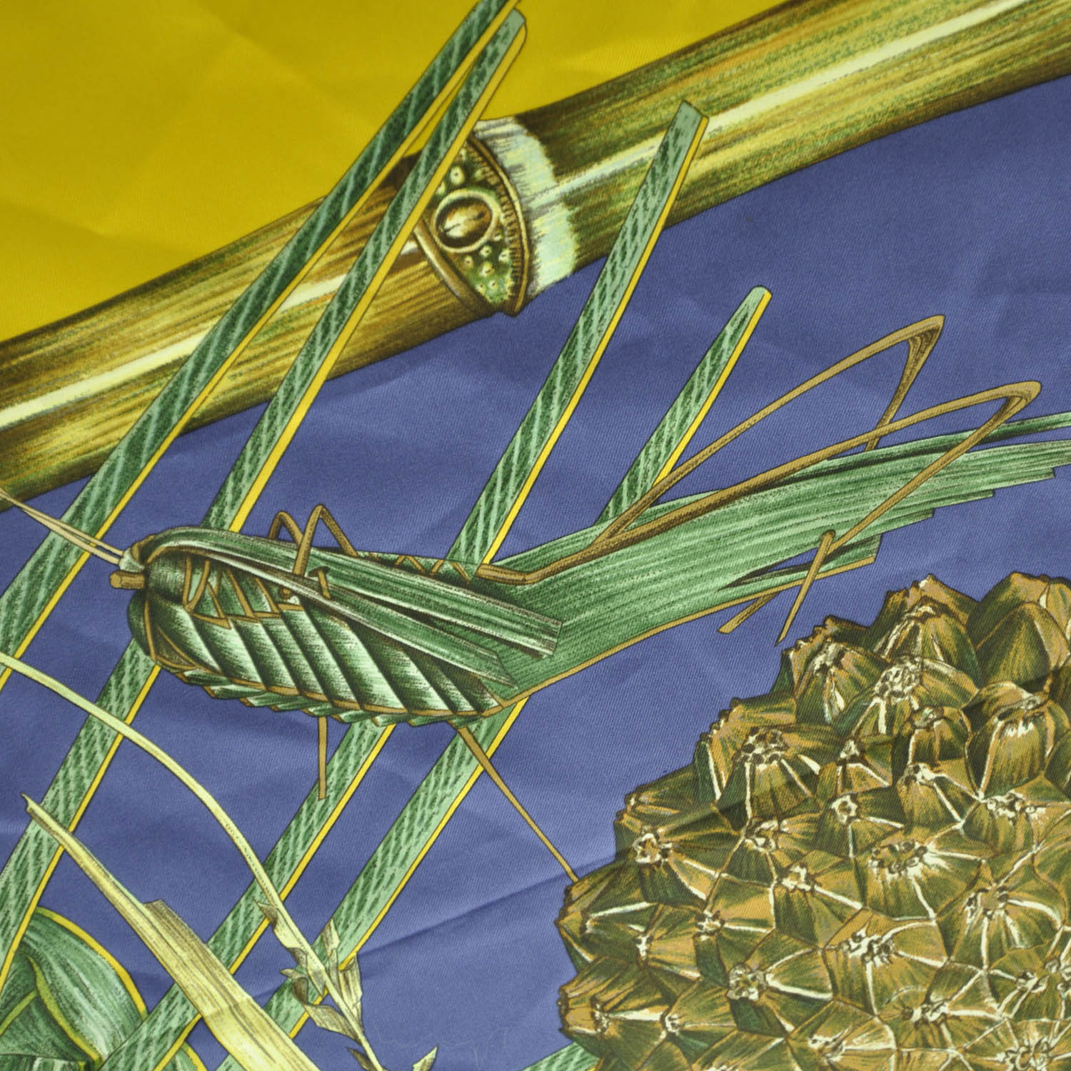 Hermes Silk Jardin Creole Scarf 90 5 of 10