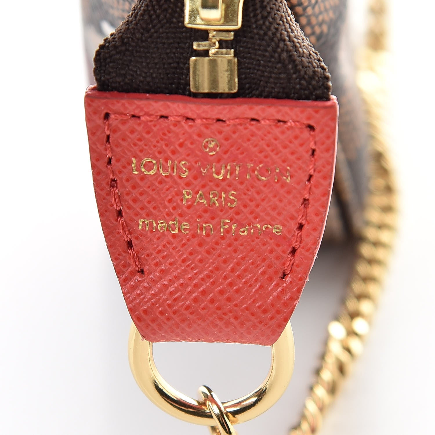Louis Vuitton Damier Ebene 2015 Christmas Animation Mini Pochette Accessories 6 of 7