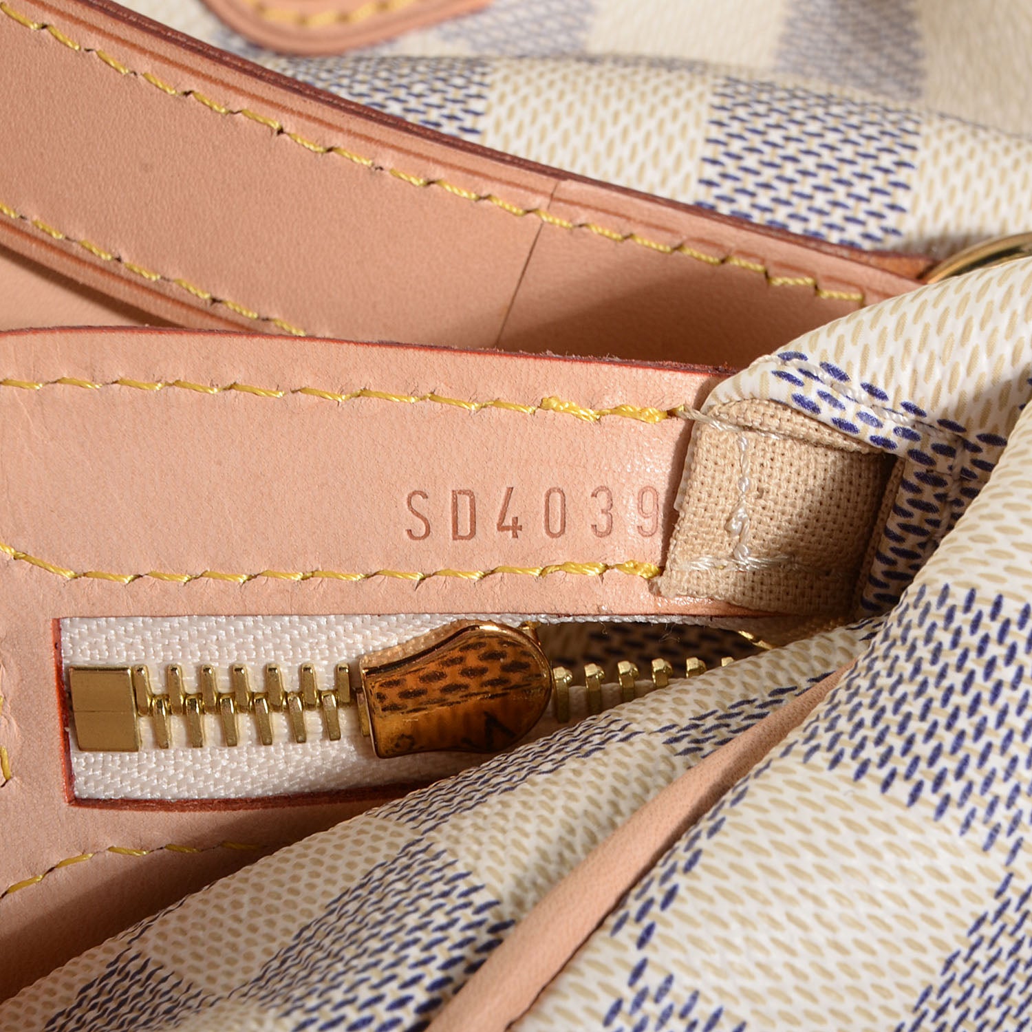 Louis Vuitton Damier Azur Stresa GM 6 of 7