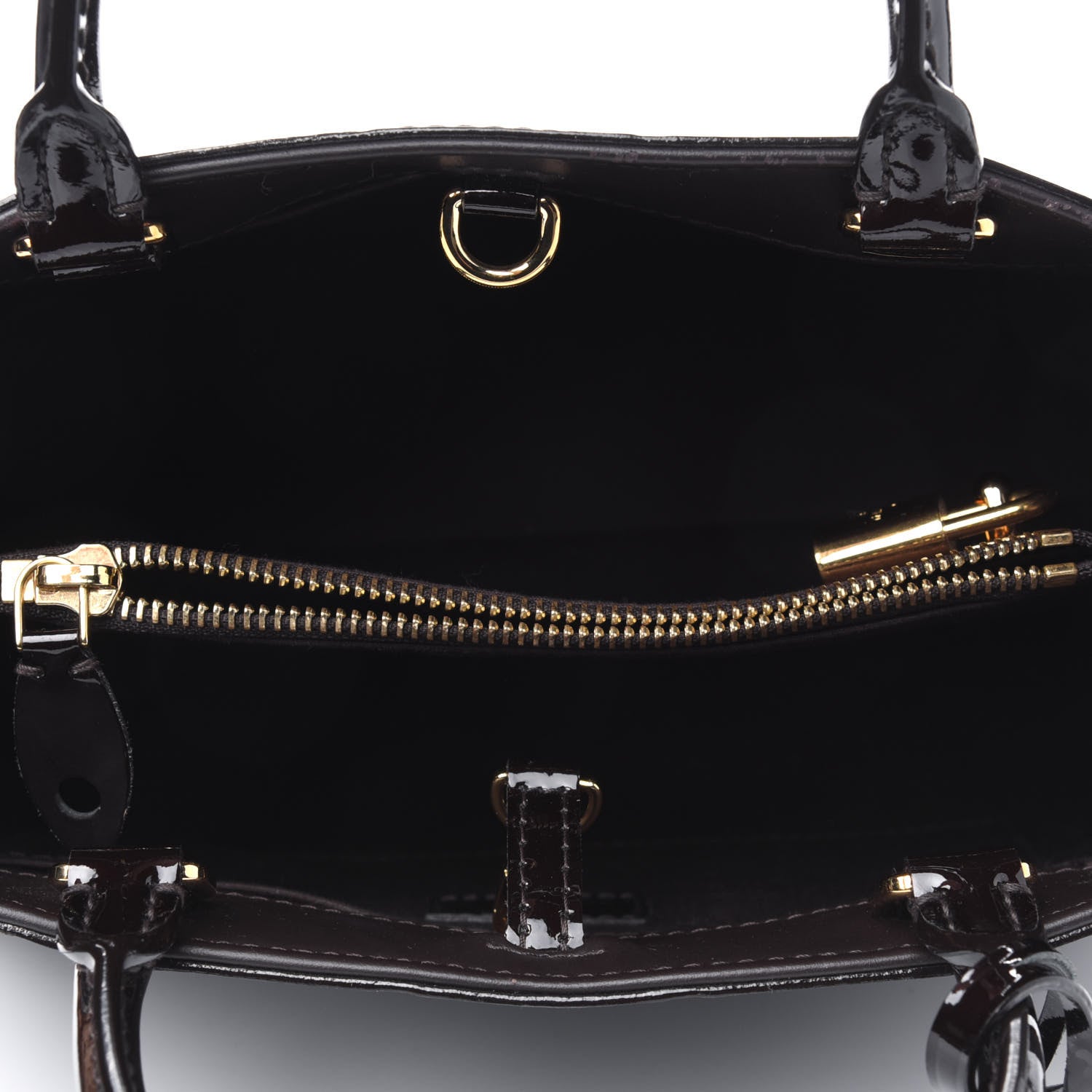 Louis Vuitton Vernis Montaigne BB Amarante 4 of 4