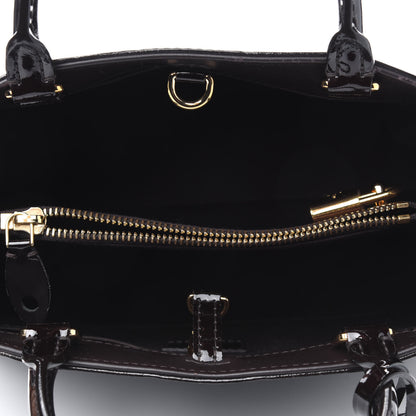 Louis Vuitton Vernis Montaigne BB Amarante 4 of 4