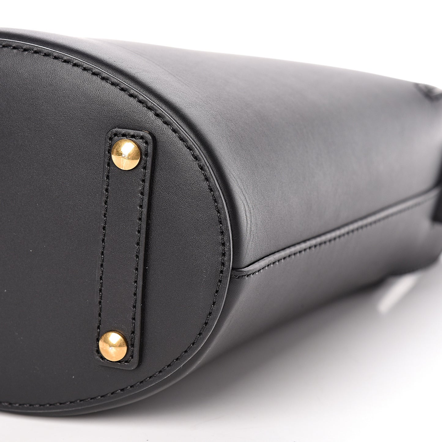 Supple Calfskin Small Bucket Black