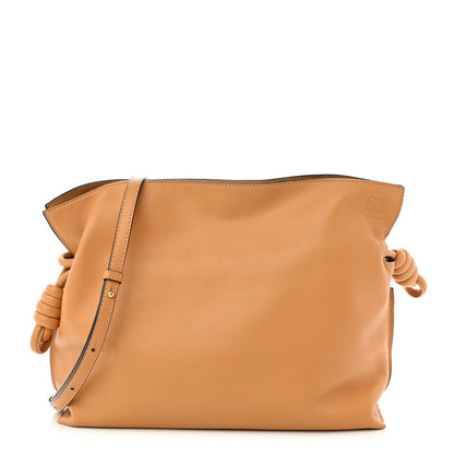 Loewe Nappa Flamenco Knot Clutch Warm Desert 1 of 10