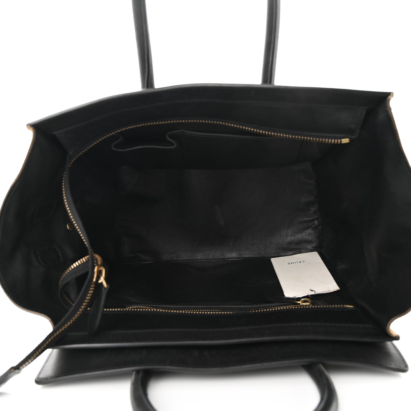 Satin Calfskin Suede Mini Tri-Color Luggage Olive