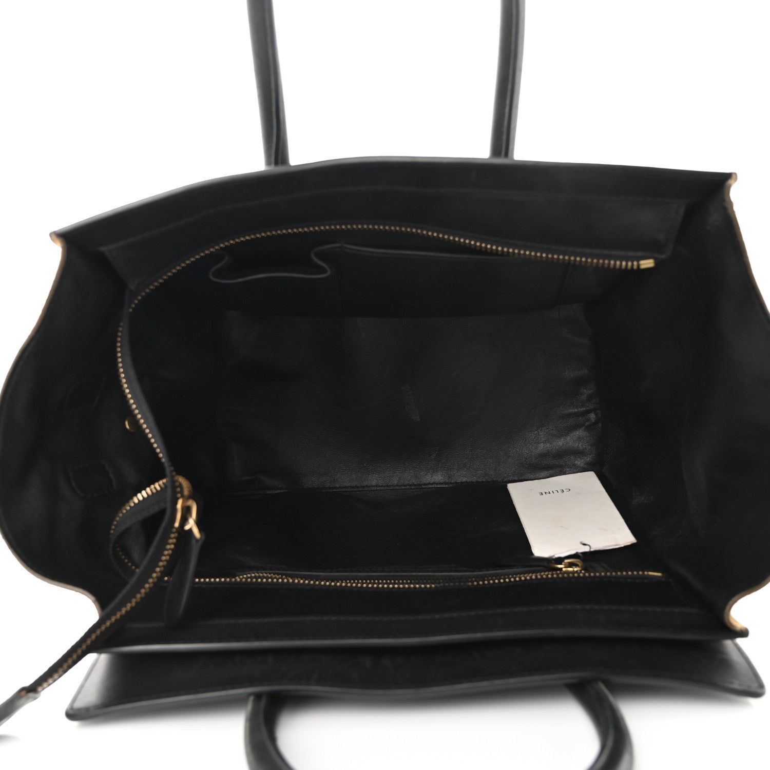 Celine Satin Calfskin Suede Mini Tri-Color Luggage Olive 5 of 15