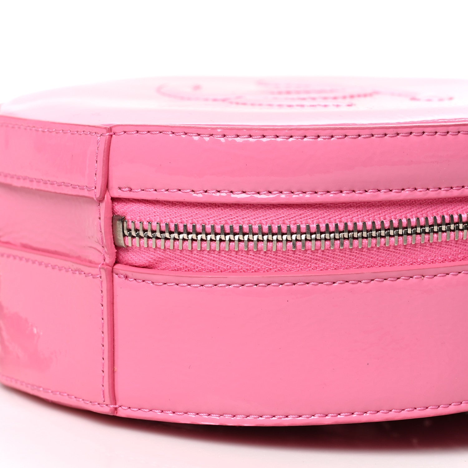Chanel Patent Round As Earth Evening Bag Pink 9 of 9