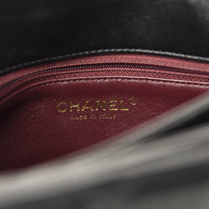 Chanel Lambskin Quilted Medium Trendy CC Flap Dual Handle Bag Black 12 of 14