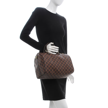 Louis Vuitton Damier Ebene Speedy Bandouliere 30 3 of 10