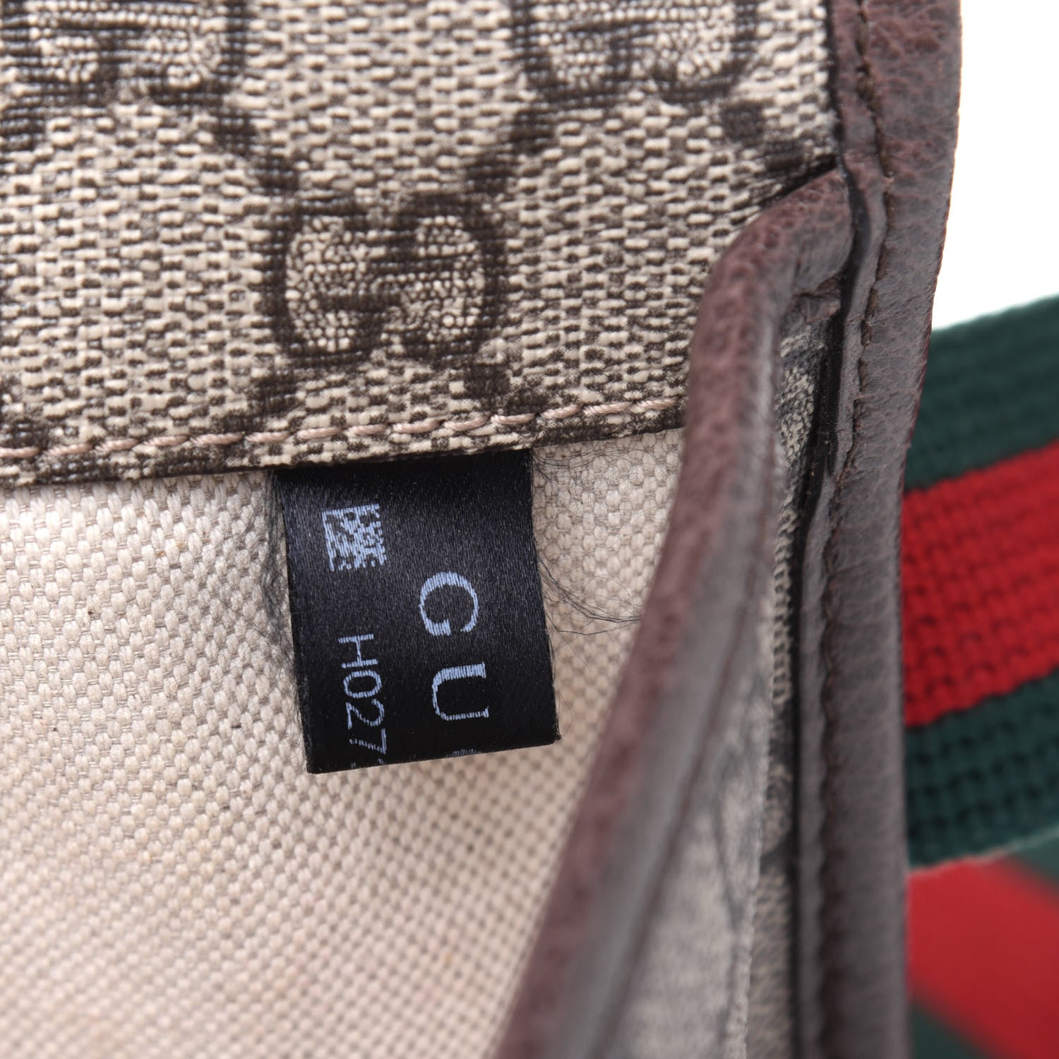 Gucci GG Supreme Monogram Neo Vintage Web Belt Bag Brown 8 of 22