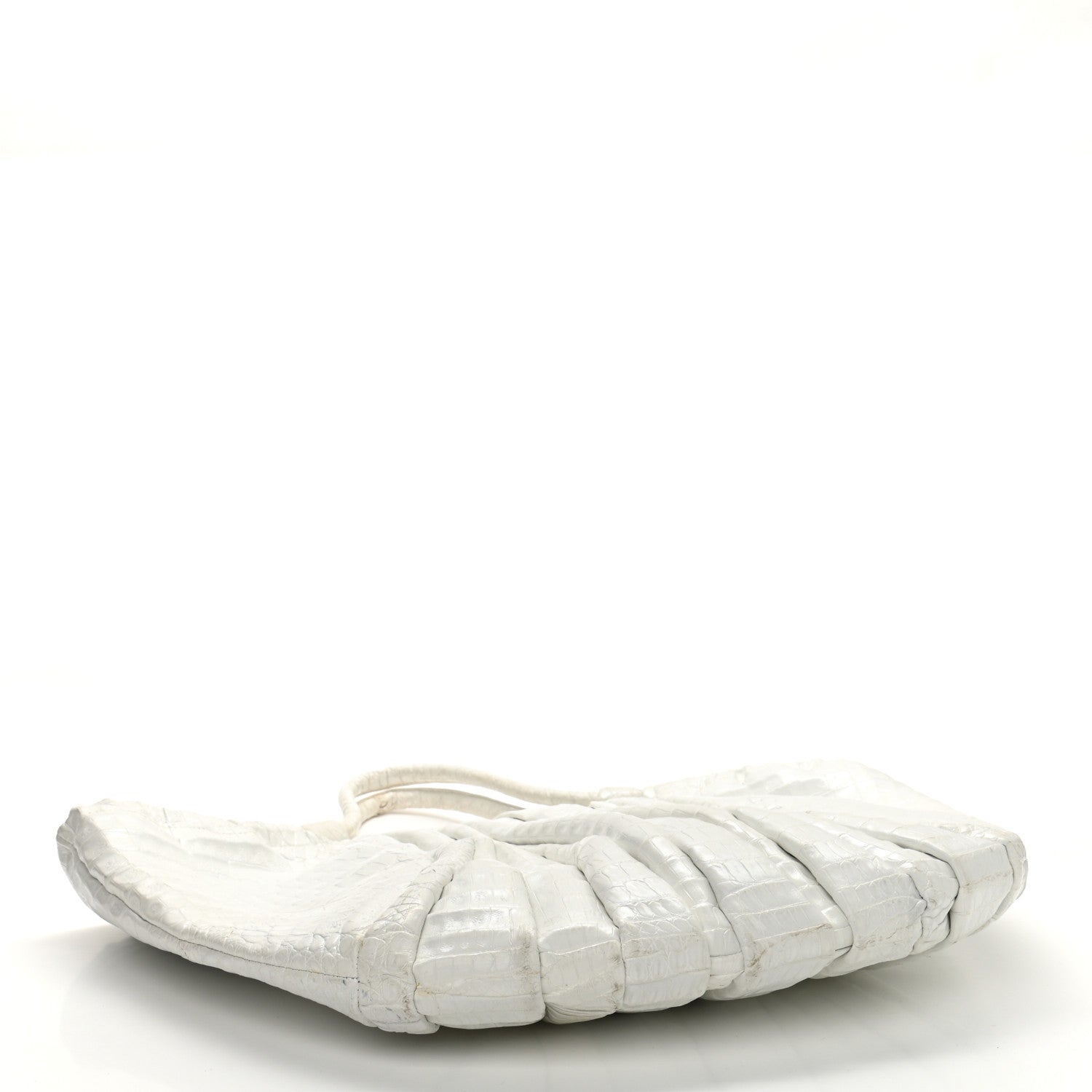 Nancy Gonzalez Crocodile Top Handle Tote White 4 of 25