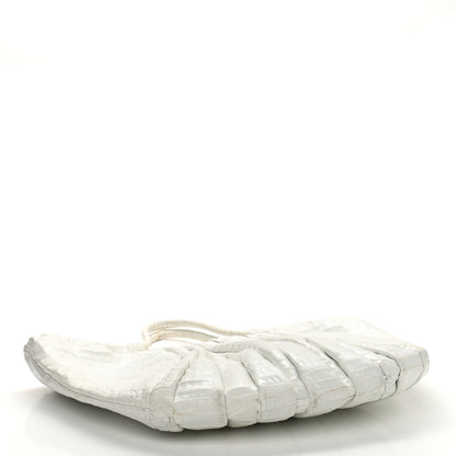Nancy Gonzalez Crocodile Top Handle Tote White 4 of 25
