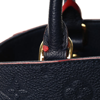 Louis Vuitton Empreinte Montaigne BB Marine Rouge 11 of 11