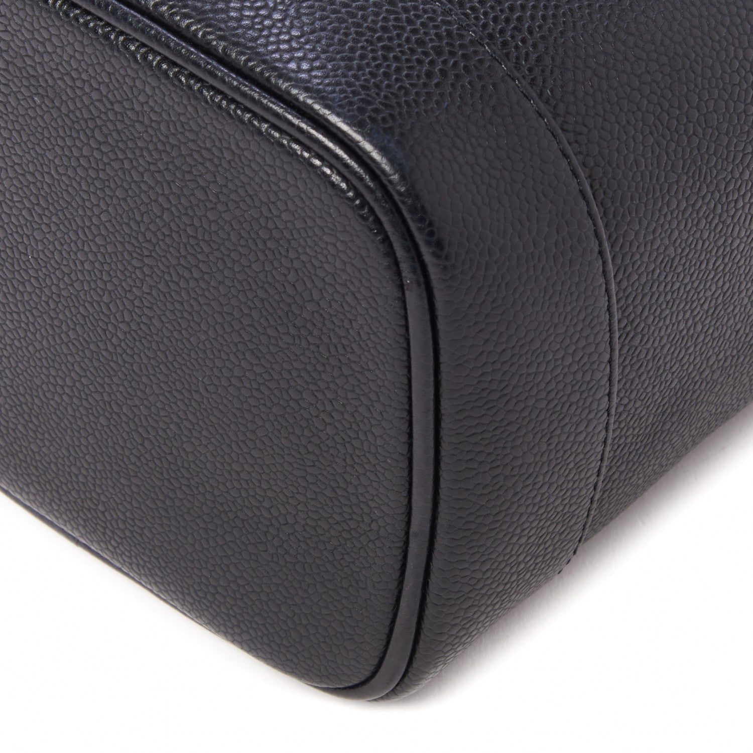 Chanel Caviar Vanity Cosmetic Case Black 5 of 10