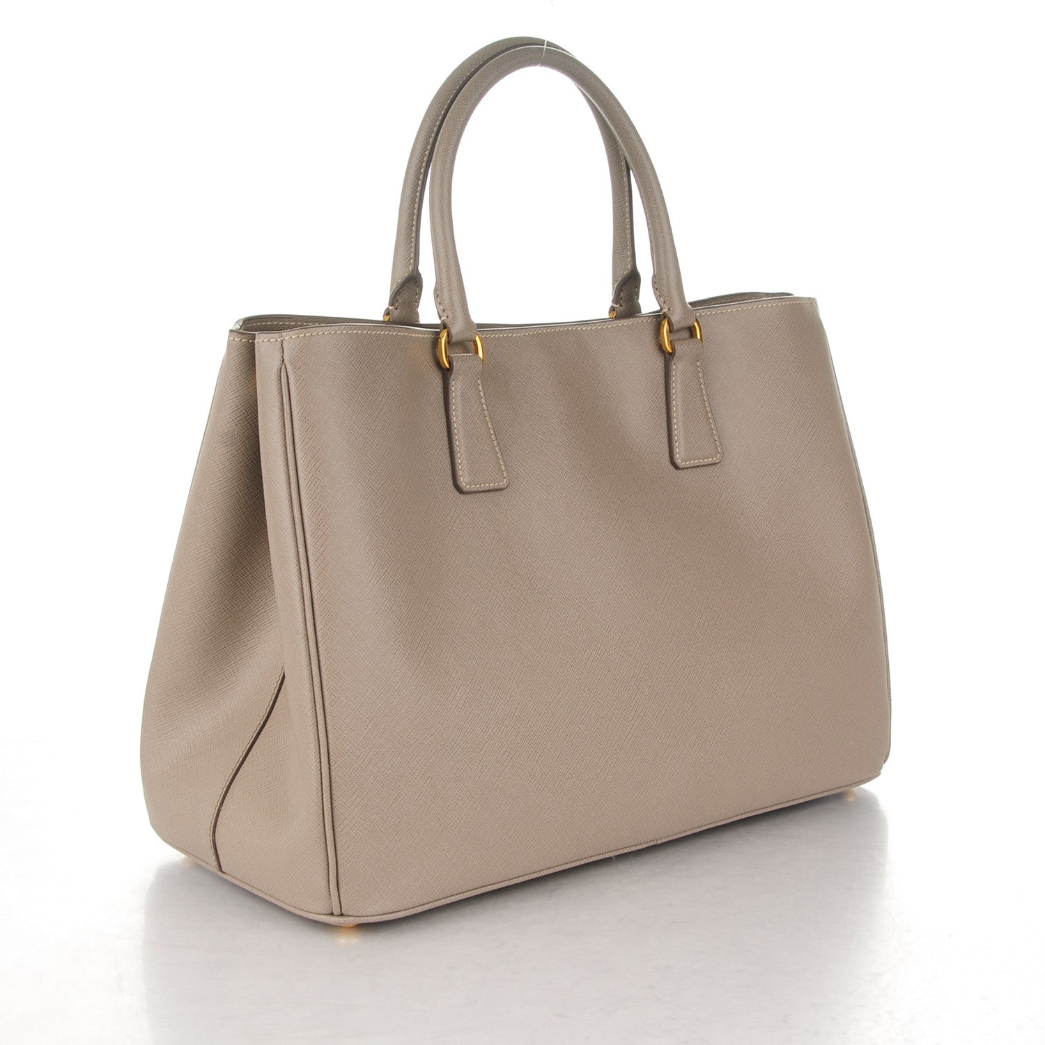 Prada Saffiano Lux Large Tote Argilla 3 of 8
