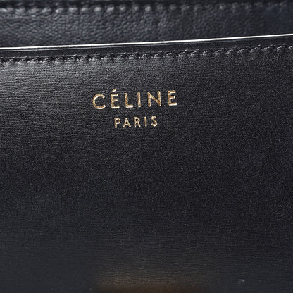 Celine Box Calfskin Medium Classic Box Flap Bag Black 6 of 8