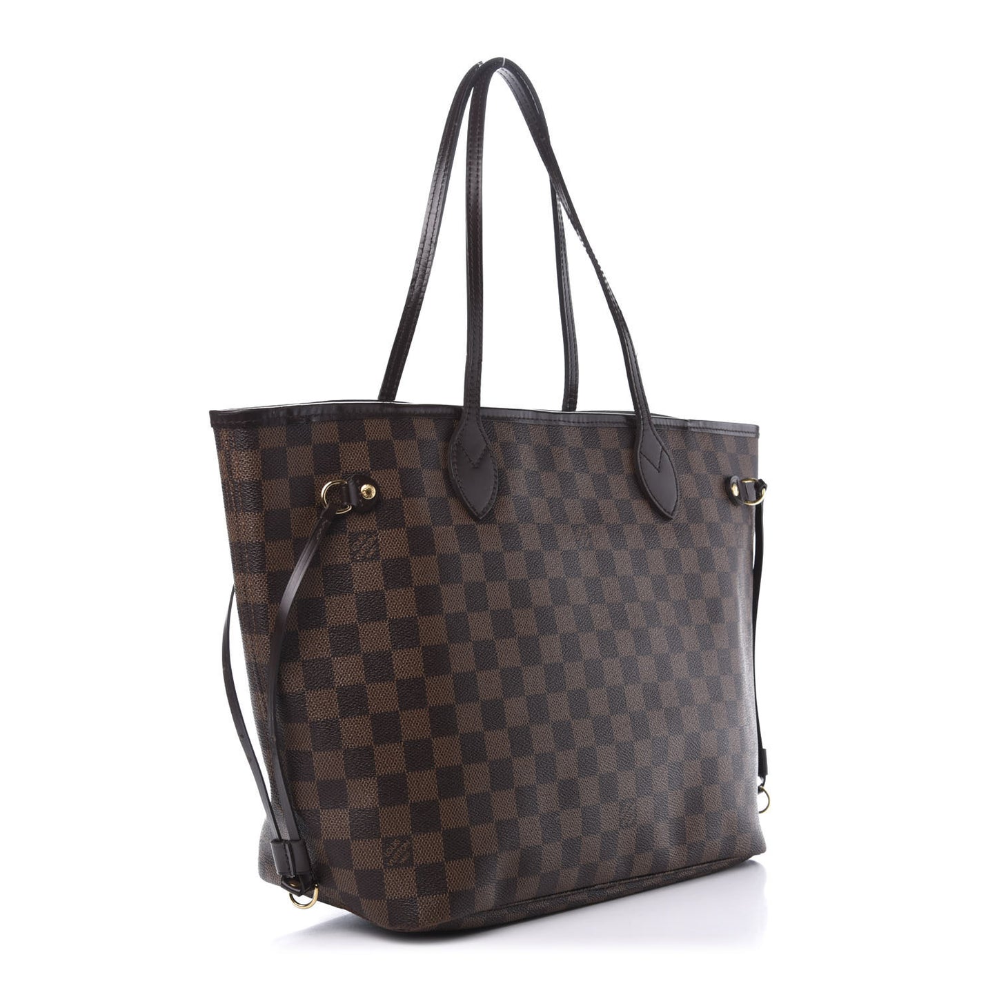 Damier Ebene Neo Neverfull MM Rose Ballerine