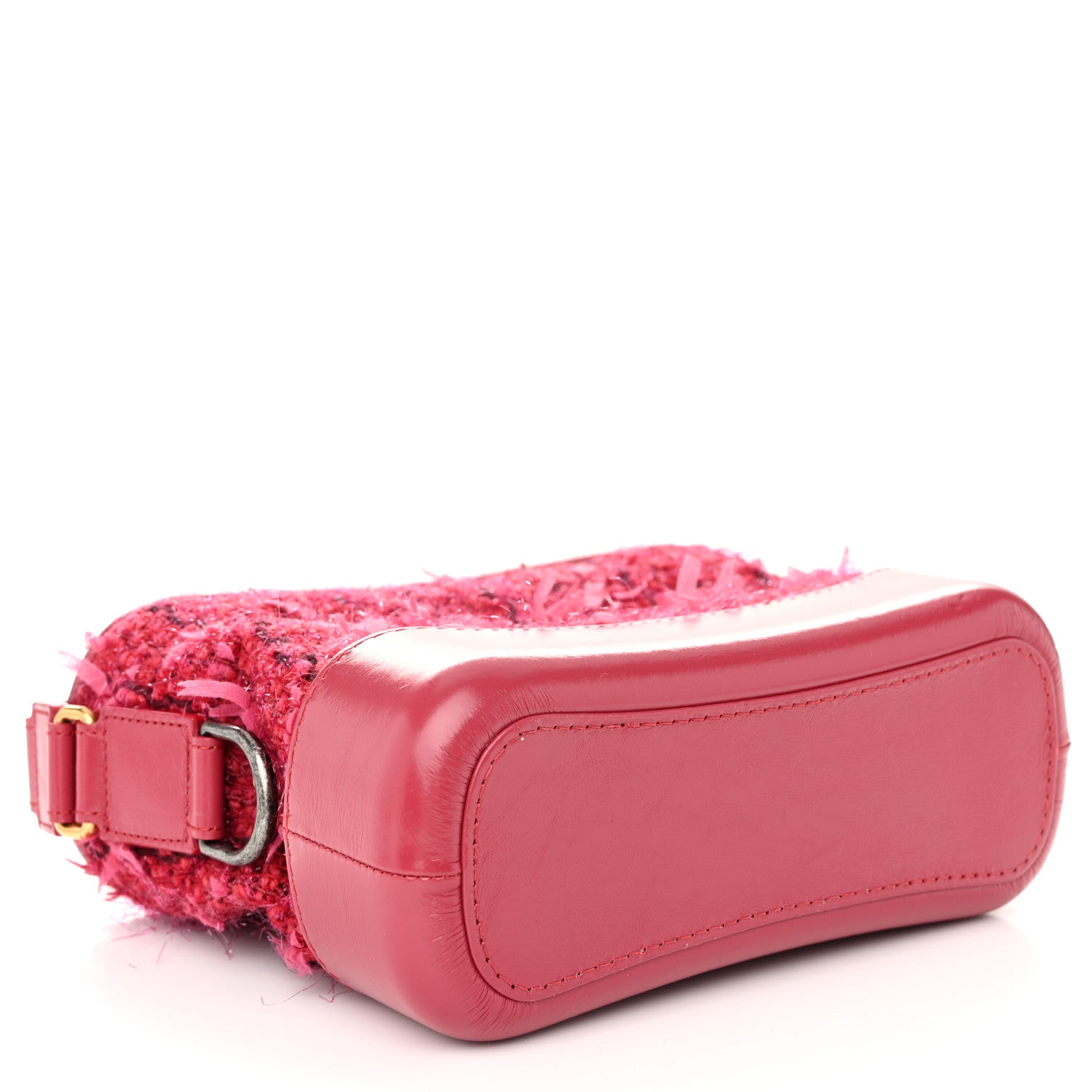 Chanel Tweed Calfskin Small Gabrielle Hobo Pink 4 of 11