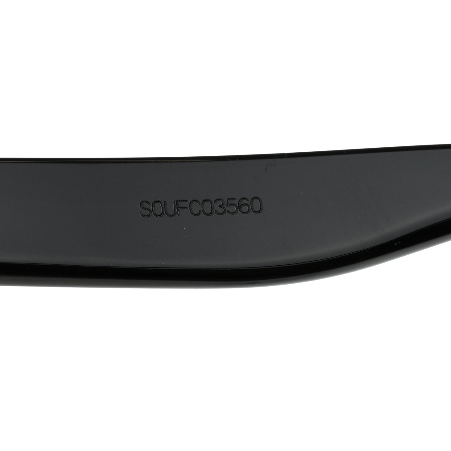 Acetate Heart Perf SL51 Sunglasses Black