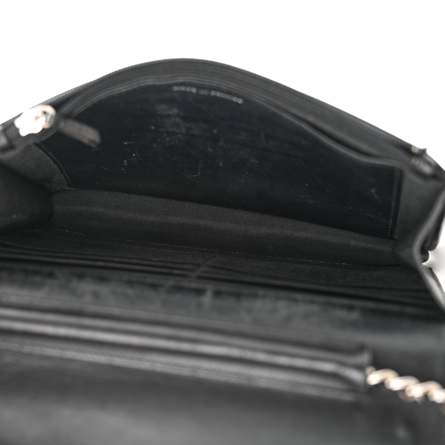 Chanel Caviar Timeless CC Wallet on Chain WOC Black 5 of 16