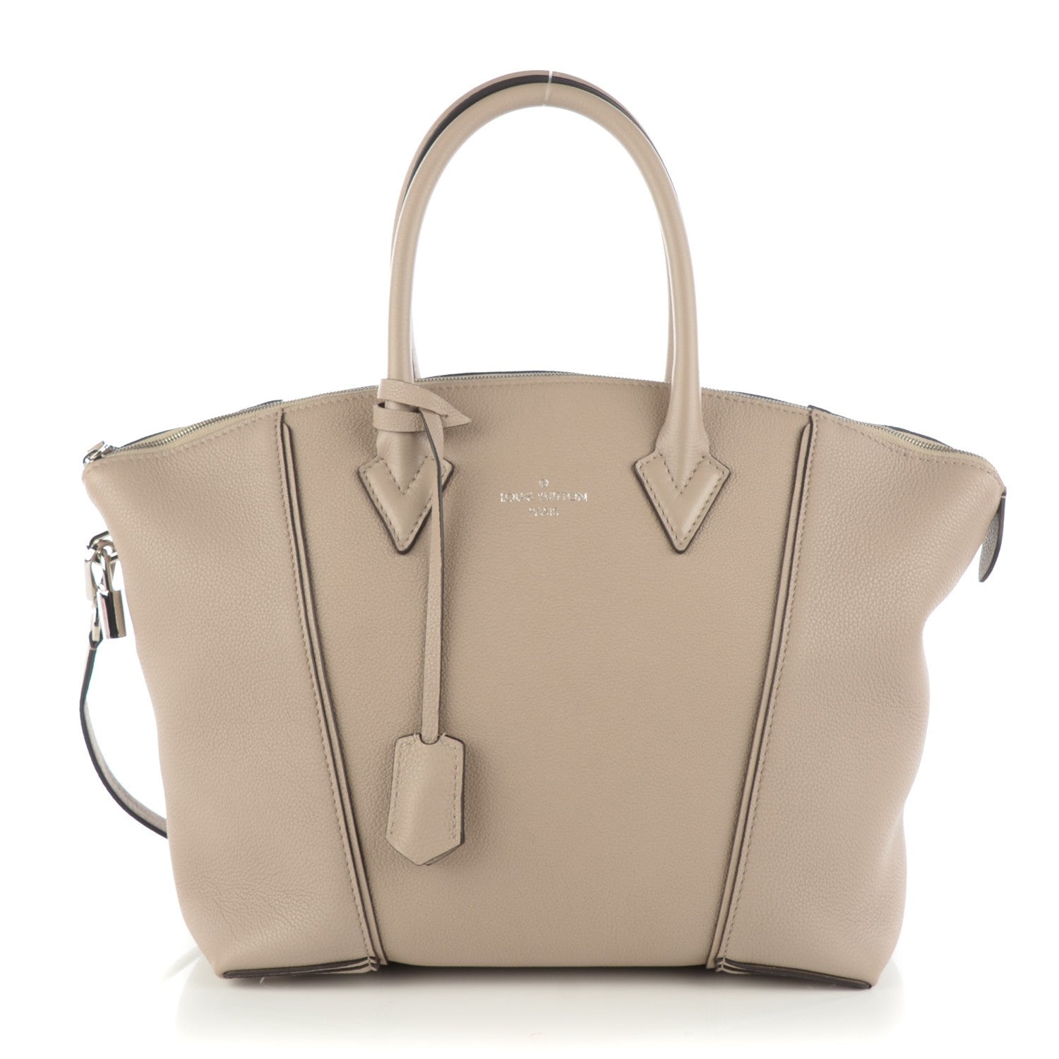 Louis Vuitton Veau Cachemire Soft Lockit PM Galet 1 of 7