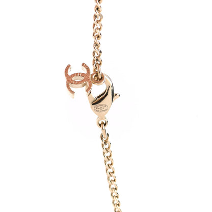 Chanel Medallion CC Rue Cambon Chain Necklace Gold 6 of 7