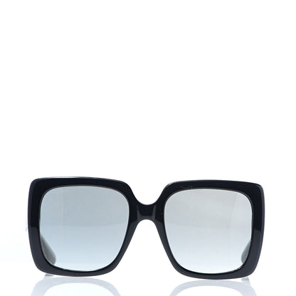 Gucci Crystal Square Frame GG Sunglasses GG0418S Black 2 of 8