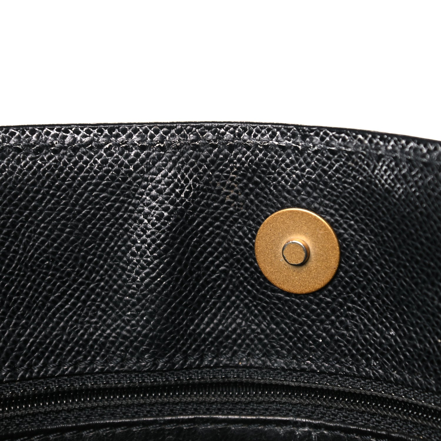 Chanel Grained Calfskin Shopping Tote Black 14 of 26
