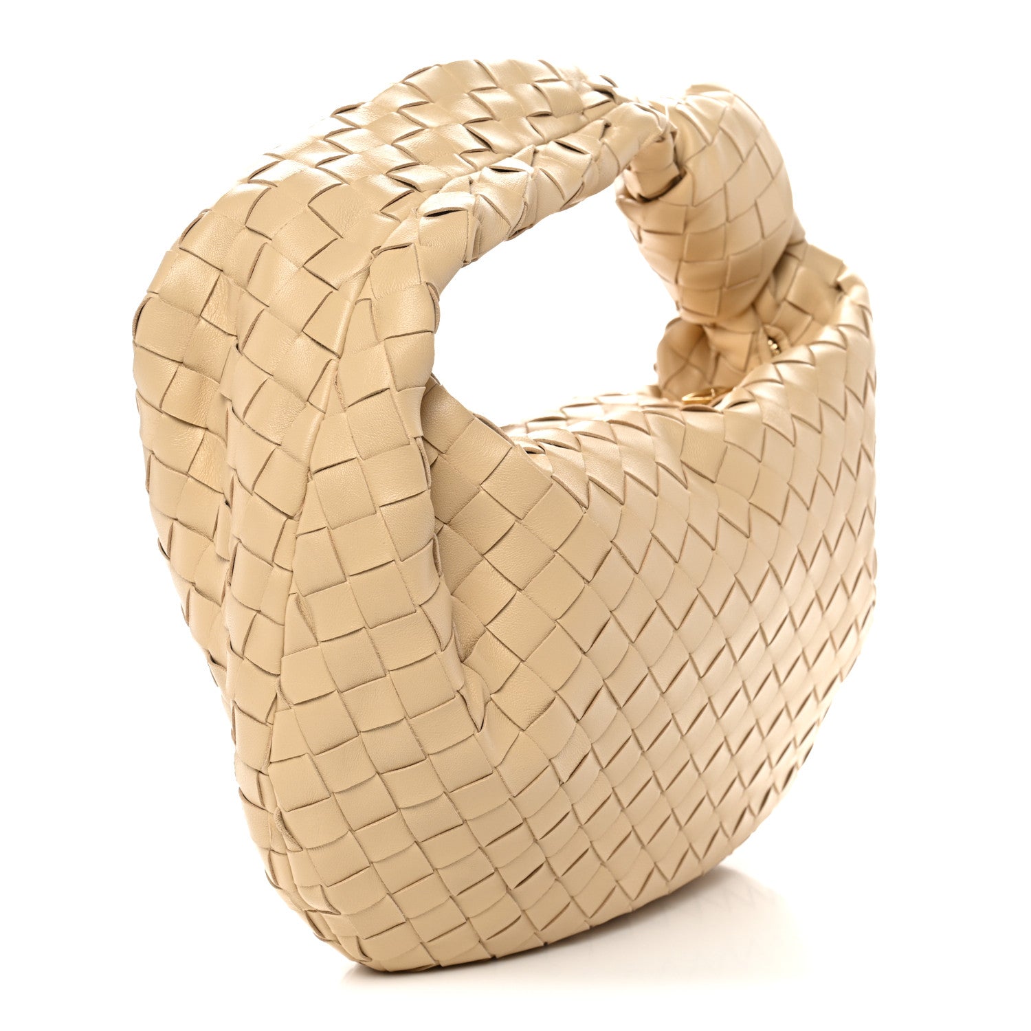 Bottega Veneta Nappa Intrecciato Teen Jodie Hobo Porridge 3 of 10
