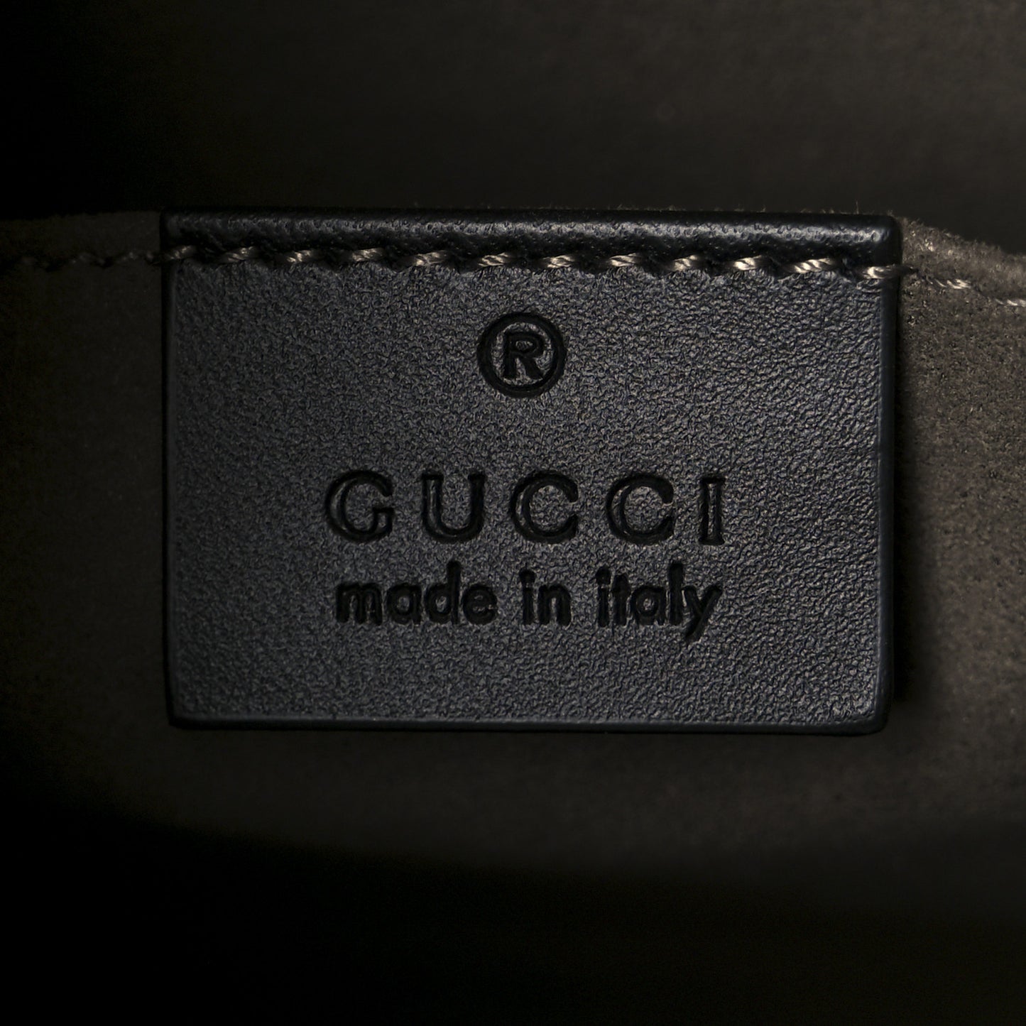 Guccissima Signature Web New Web Cosmetic Case Black