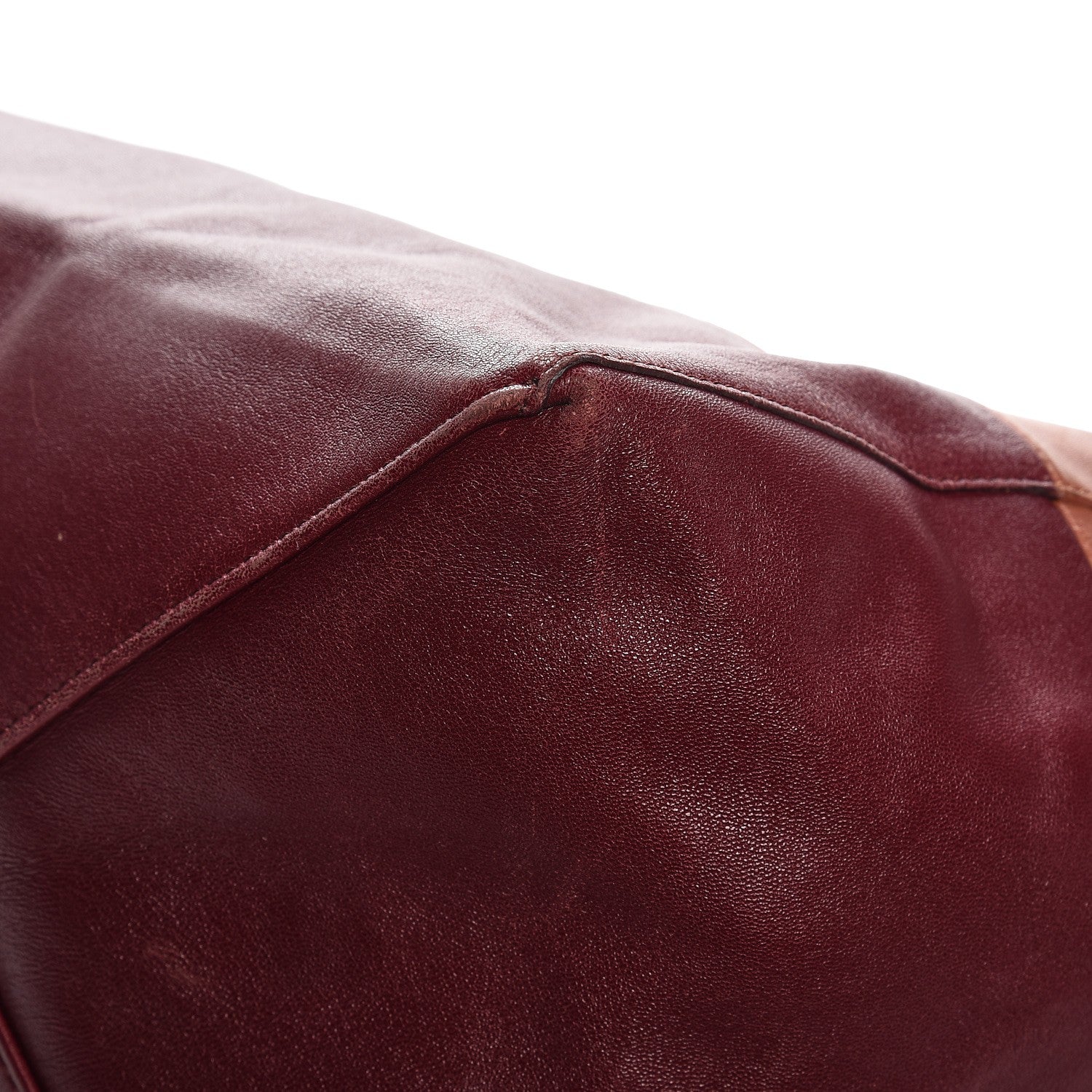 Celine Smooth Lambskin Horizontal Bi-Cabas Terracotta 13 of 13