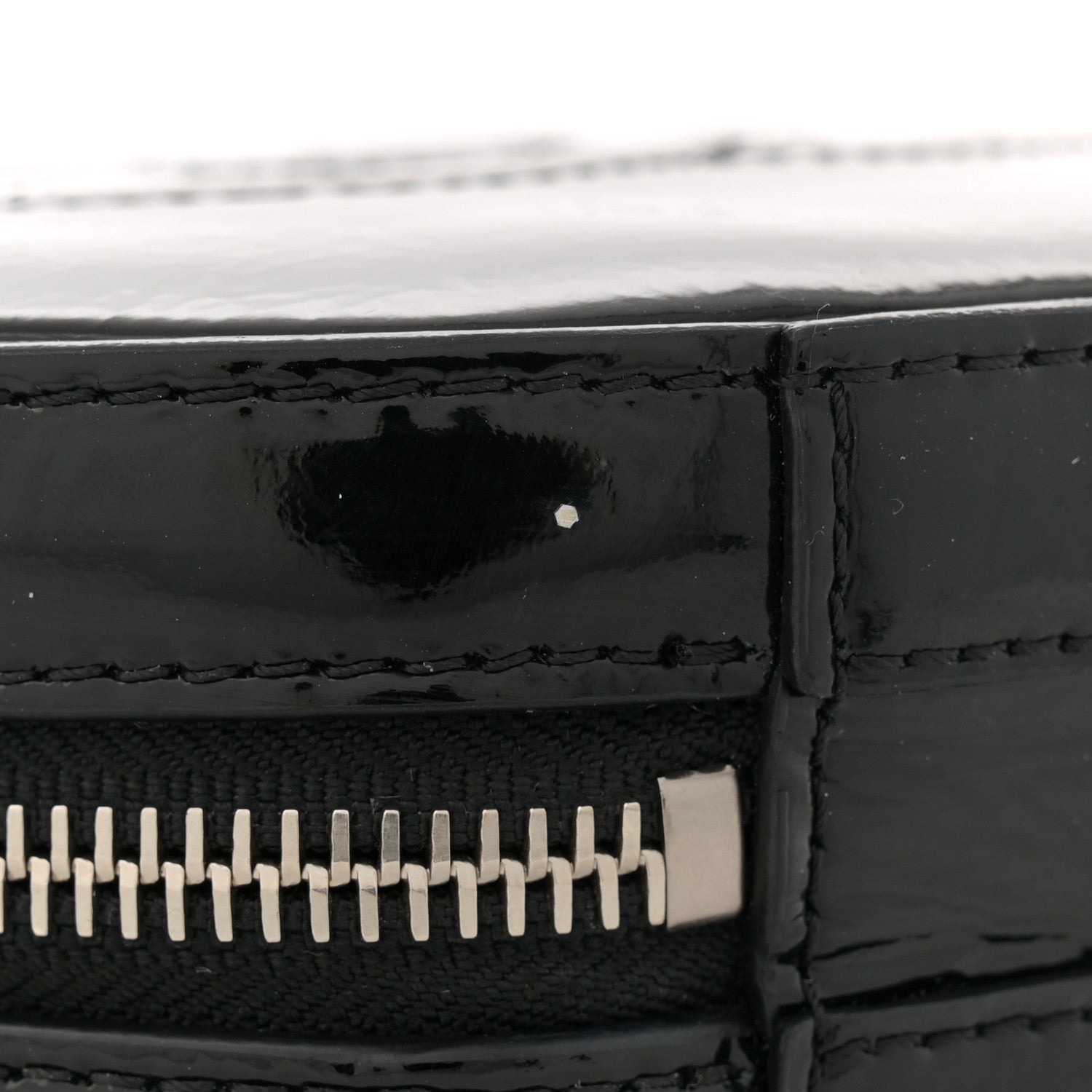 Chanel Patent Round As Earth Evening Bag Black 11 of 11