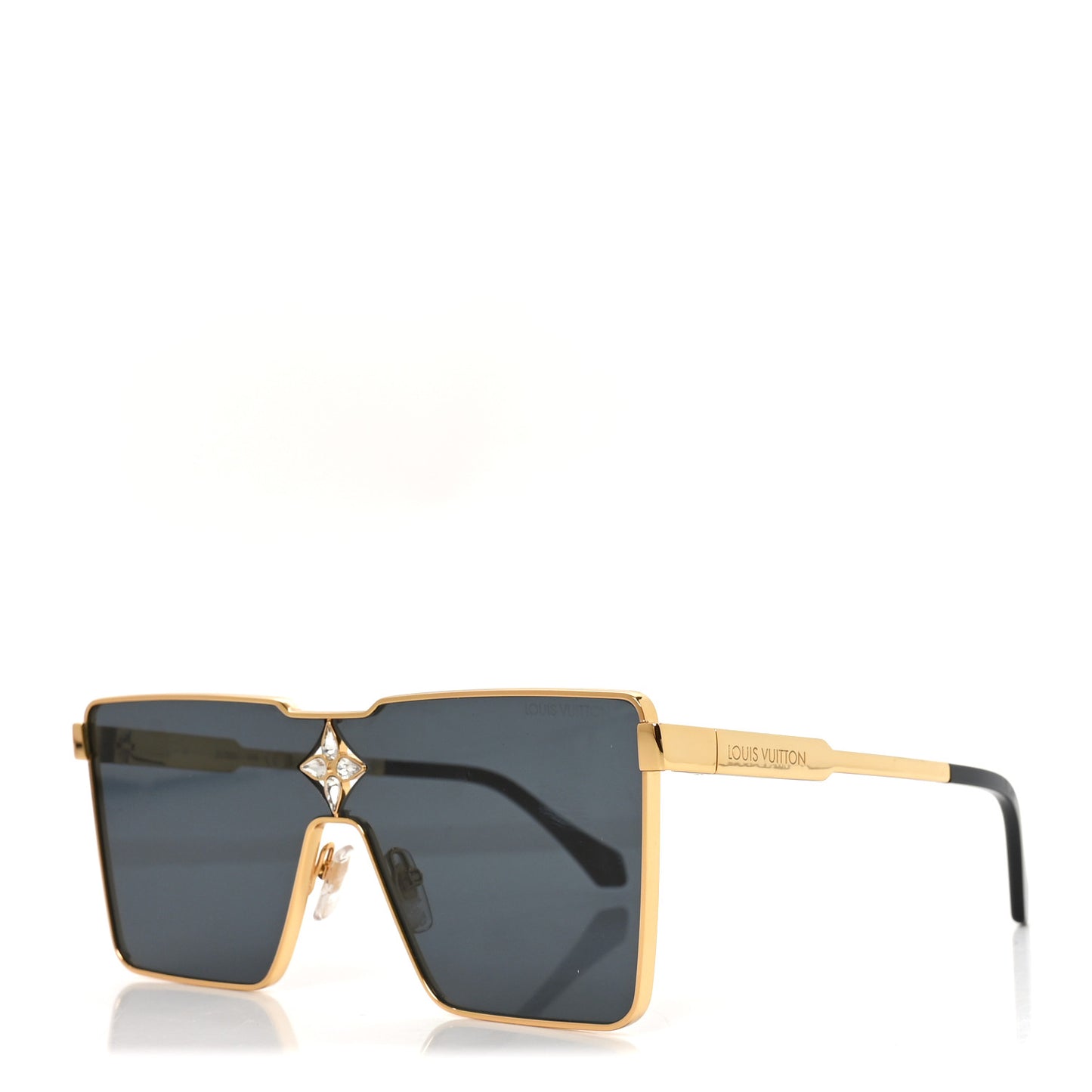 Acetate Swarovski Crystal Cyclone Sunglasses Z1700U Gold