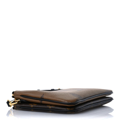 Louis Vuitton Reverse Monogram Giant Double Zip Pochette 4 of 10