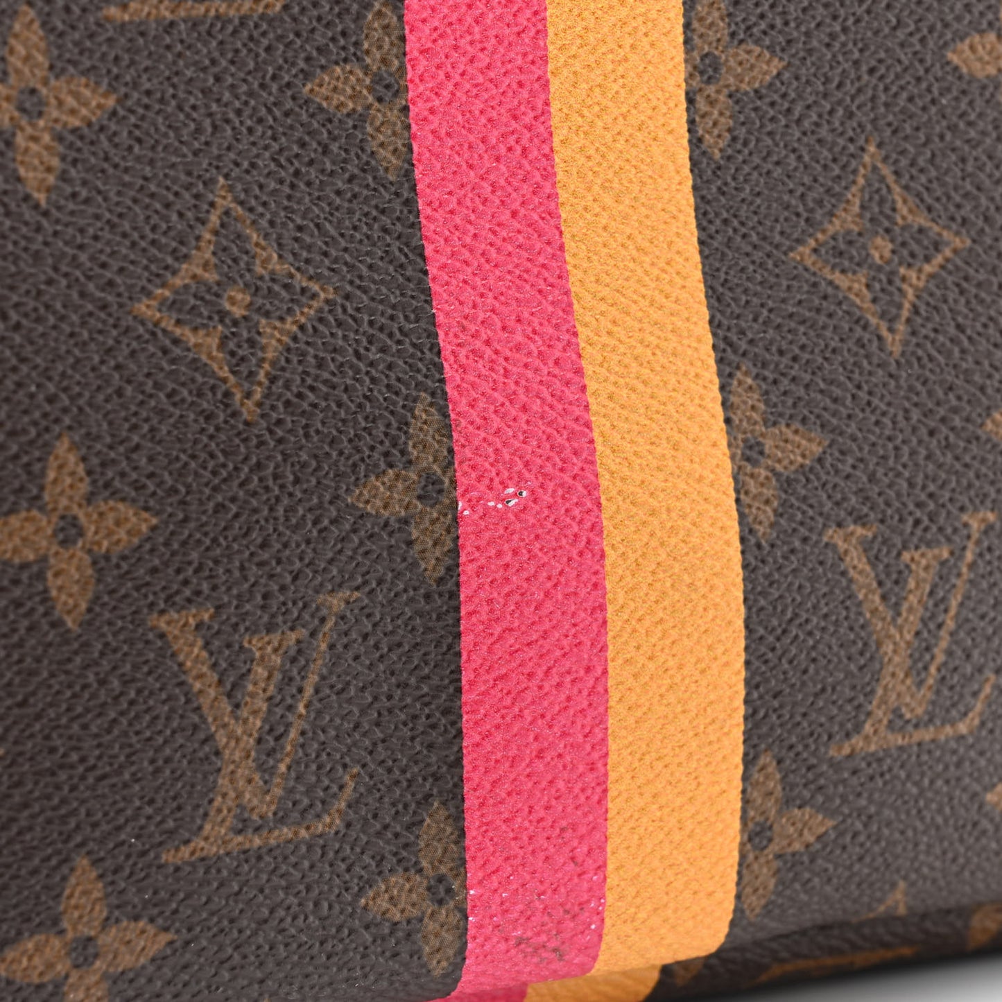 Monogram My LV Heritage Neverfull MM Fuchsia Yellow