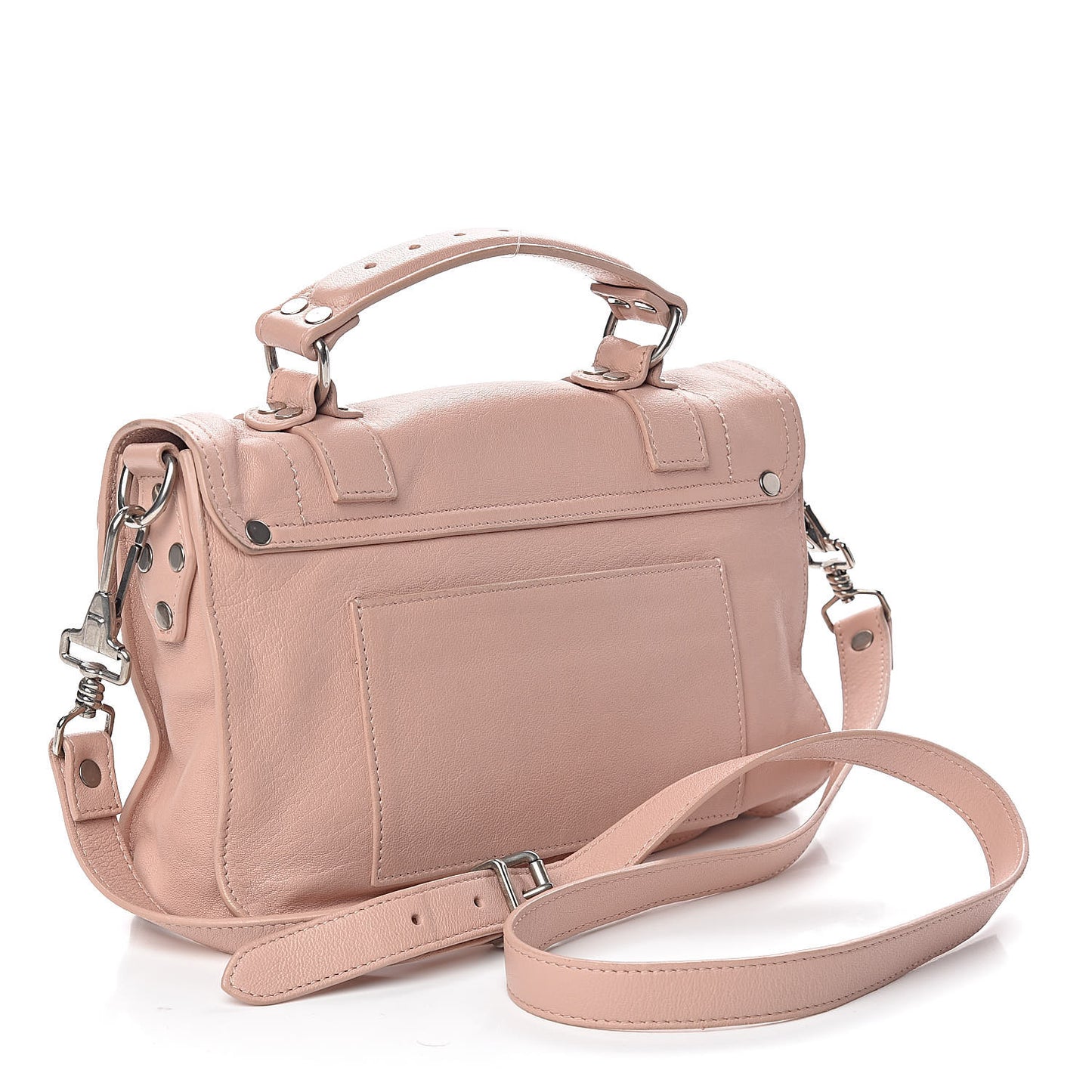 Lambskin Tiny PS1 Satchel Bare