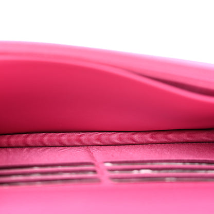 Chanel Caviar Enamel Quilted Wallet On Chain WOC Pink 5 of 12